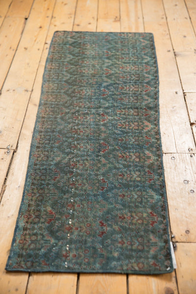 Vintage Distressed Fragment Malayer Rug Runner / ONH item sm001506 Image 5