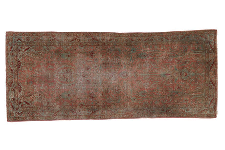 2x5 Vintage Distressed Yazd Rug Runner // ONH Item sm001507