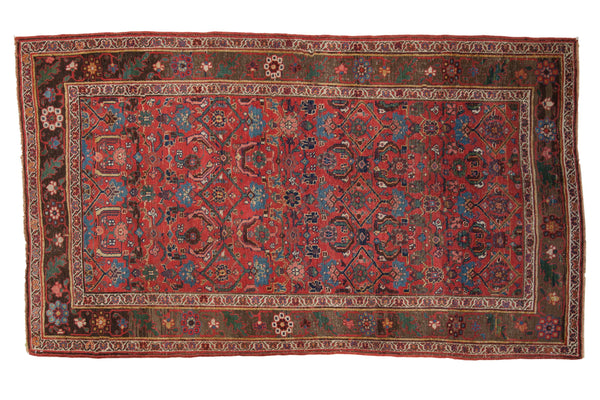 4x7 Antique Kurdish Bijar Rug // ONH Item SM001510