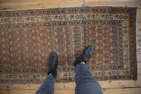 2.5x5.5 Antique Haji Jalili Tabriz Rug Runner // ONH Item sm001512 Image 1