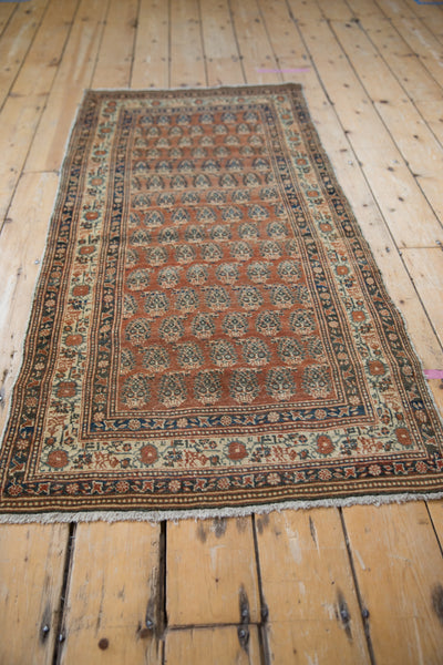 2.5x5.5 Antique Haji Jalili Tabriz Rug Runner // ONH Item sm001512 Image 4