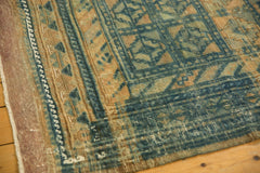 6x9.5 Vintage Distressed Belouch Carpet // ONH Item sm001514 Image 3