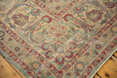 10.5x12 Vintage Distressed Kerman Square Carpet // ONH Item sm001515 Image 12