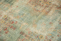 10.5x12 Vintage Distressed Kerman Square Carpet // ONH Item sm001515 Image 18
