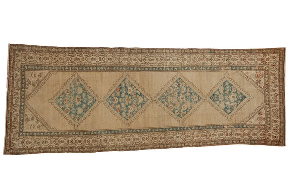 3.5x9.5 Vintage Distressed Serab Rug Runner // ONH Item sm001516