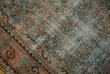 Distressed Malayer runner showing unique worn texture and exposed foundation threads.