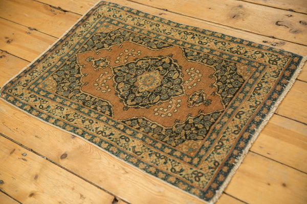 2x3 Antique Fine Tabriz Rug Mat // ONH Item sm001522 Image 2