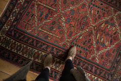 5.5x6 Vintage Kurdish Square Carpet // ONH Item sm001526 Image 2