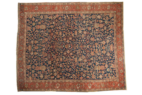 9x11 Vintage Heriz Carpet // ONH Item sm001529