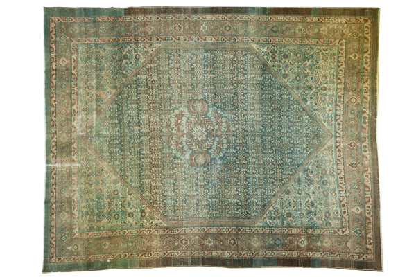 Vintage Distressed Malayer Carpet / ONH item sm001533