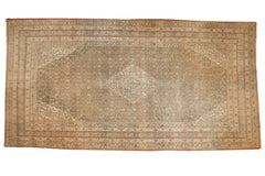 9.5x18 Vintage Distressed Bibikabad Carpet // ONH Item sm001537
