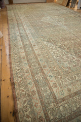 9.5x18 Vintage Distressed Bibikabad Carpet // ONH Item sm001537 Image 9