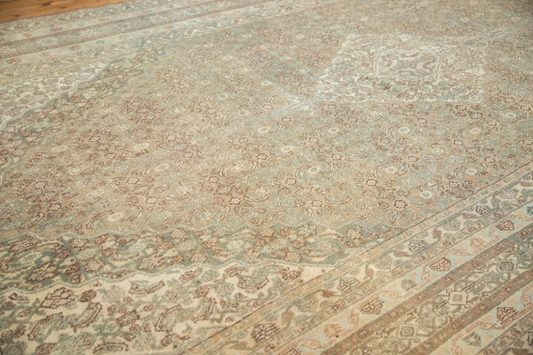 9.5x18 Vintage Distressed Bibikabad Carpet // ONH Item sm001537 Image 12