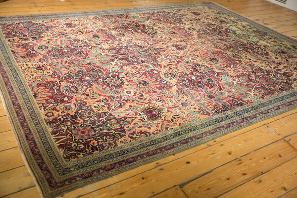 7.5x10 Antique Fragment Kerman Carpet // ONH Item sm001539 Image 2