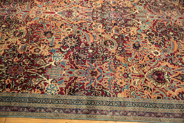 7.5x10 Antique Fragment Kerman Carpet // ONH Item sm001539 Image 10