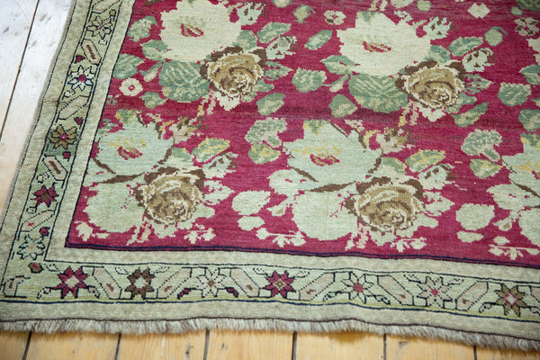 4x4.5 Antique Fragment Karabagh Square Rug // ONH Item sm001542 Image 5