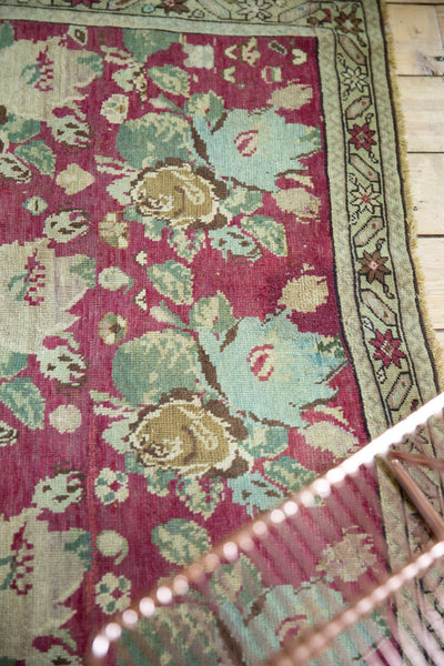 4x4.5 Antique Fragment Karabagh Square Rug // ONH Item sm001542 Image 9