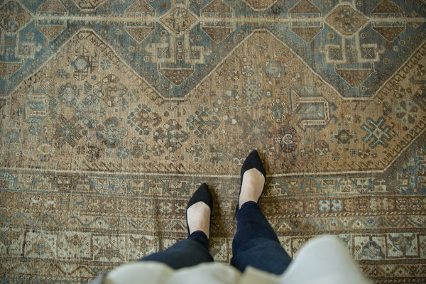 7.5x10.5 Vintage Distressed Kamseh Carpet // ONH Item sm001543 Image 1