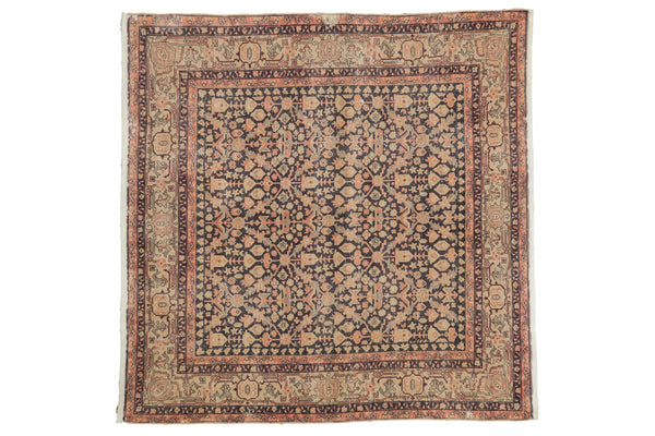 4x4 Vintage Distressed Sparta Square Rug // ONH Item sm001546
