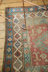 4.5x7 Vintage Distressed Caucasian Rug // ONH Item sm001547 Image 5