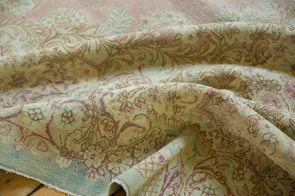 9.5x10 Vintage Distressed Fragment Kerman Square Carpet // ONH Item sm001548 Image 11