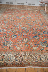 8x11.5 Vintage Qom Carpet // ONH Item sm001551 Image 6