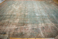 12x14 Vintage Distressed Tabriz Square Carpet // ONH Item sm001552 Image 10