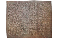 12x15 Vintage Distressed Malayer Carpet // ONH Item sm001556