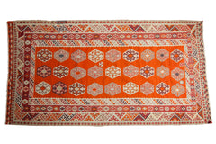 5x9.5 Vintage Turkish Kilim Carpet // ONH Item sm001557