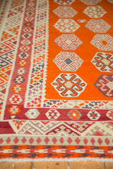 5x9.5 Vintage Turkish Kilim Carpet // ONH Item sm001557 Image 6