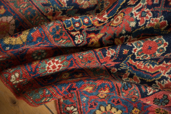 3.5x8.5 Antique Fragment Kurdish Bijar Rug Runner // ONH Item sm001558 Image 8