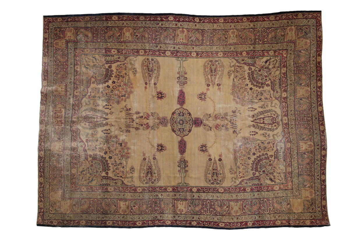7.5x10.5 Antique Kermanshah Carpet // ONH Item sm001562