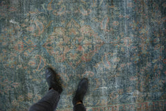 7x10.5 Vintage Distressed Malayer Carpet // ONH Item sm001566 Image 1