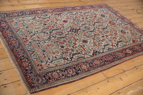 4.5x6.5 Antique Farahan Sarouk Rug // ONH Item sm001573 Image 5