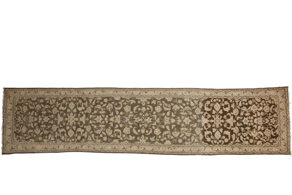 2.5x10 Vintage Distressed Hamadan Rug Runner // ONH Item sm001575