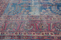 8x10 Vintage Fragment Yezd Carpet // ONH Item sm001577 Image 9