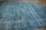 Distressed vintage Peking carpet texture, with wear exposing the foundation and knot heads.