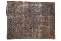 8x10.5 Vintage Distressed Meshed Carpet // ONH Item sm001581
