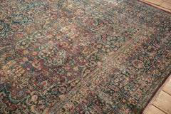 8x10.5 Vintage Distressed Meshed Carpet // ONH Item sm001581 Image 3