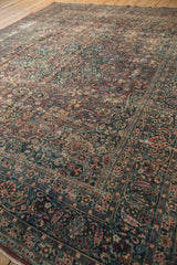 8x10.5 Vintage Distressed Meshed Carpet // ONH Item sm001581 Image 5