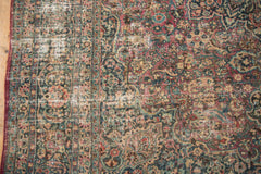 8x10.5 Vintage Distressed Meshed Carpet // ONH Item sm001581 Image 6