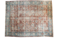 11x14 Vintage Distressed Tabriz Carpet // ONH Item tm01100