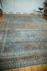 11x14 Vintage Distressed Fine Joshegan Carpet // ONH Item tm01101 Image 11