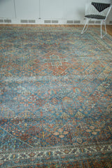 11x14 Vintage Distressed Fine Joshegan Carpet // ONH Item tm01101 Image 12