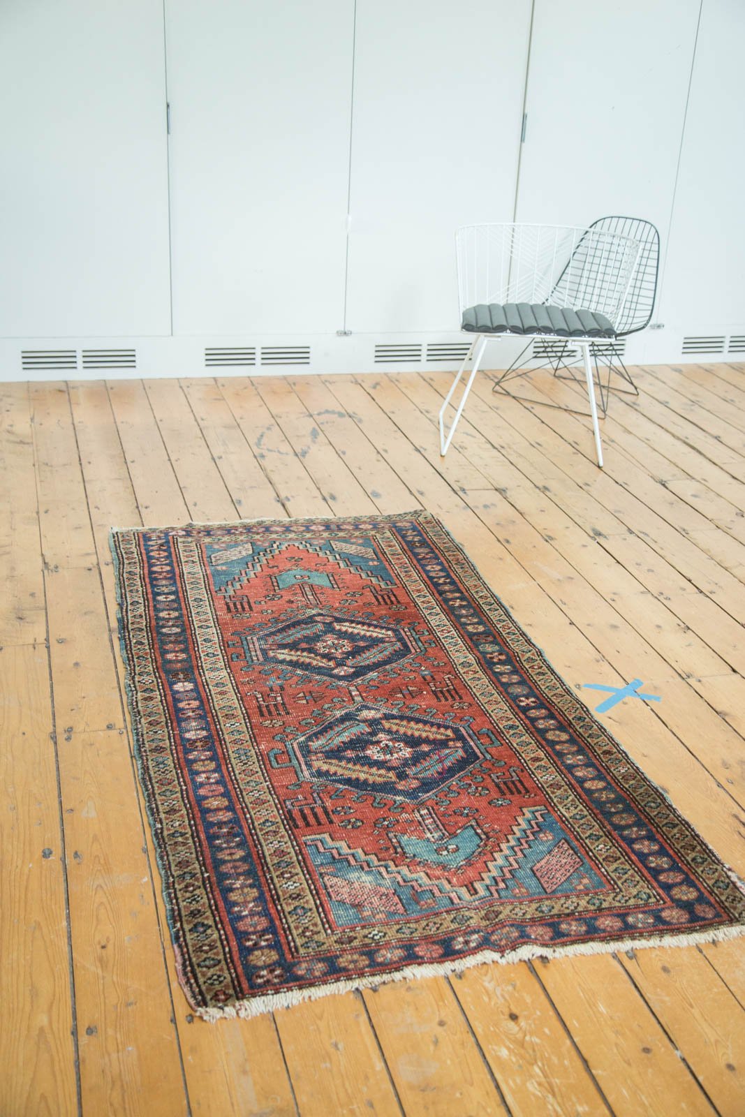 Antique Heriz Rug Runner