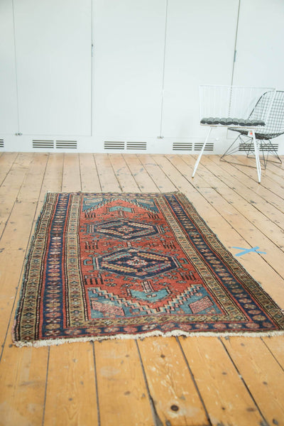 Antique Heriz Rug Runner