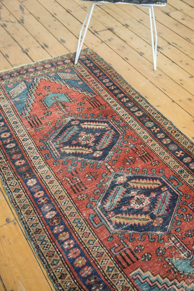 Antique Heriz Rug Runner