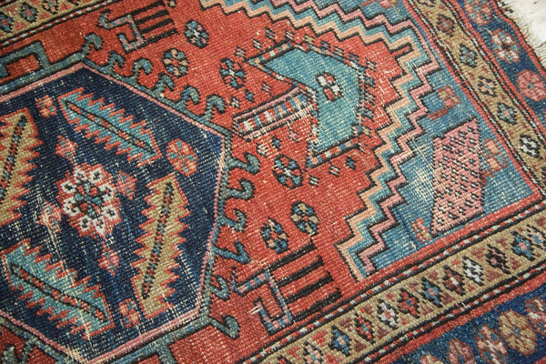 Antique Heriz Rug Runner