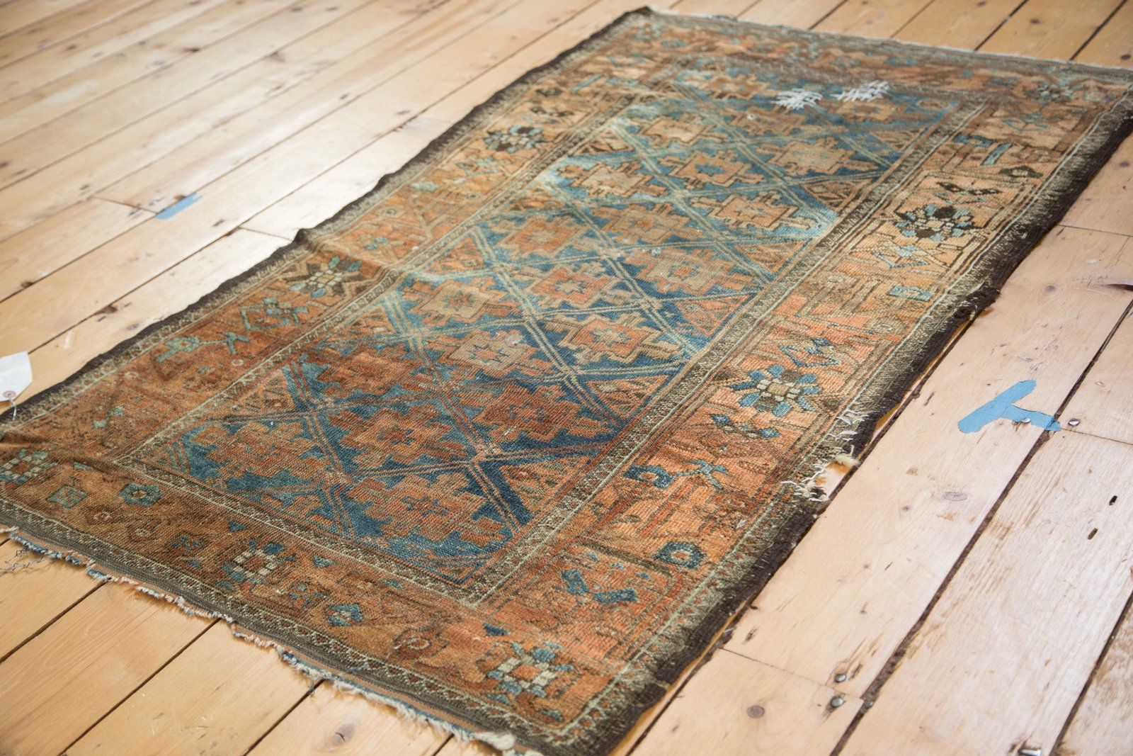 Antique Distressed Belouch Rug