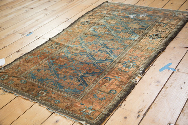 Antique Distressed Belouch Rug